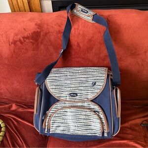 Kidiway All-in-one diaper bag- Changing Mat & pacifier bottle case- lots of pock